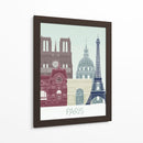 Horizonte De Paris II - Fab Funky | Cuadro decorativo de Canvas Lab
