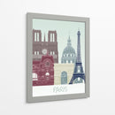 Horizonte De Paris II - Fab Funky | Cuadro decorativo de Canvas Lab