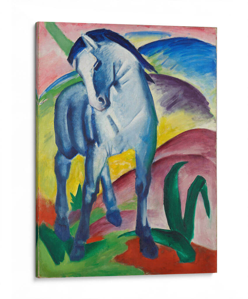 Caballo azul I - Franz Marc | Cuadro decorativo de Canvas Lab