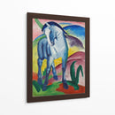 Caballo azul I - Franz Marc | Cuadro decorativo de Canvas Lab