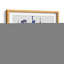 Lugares Prominentes De Nueva York, Azul Rojo - Fab Funky | Cuadro decorativo de Canvas Lab