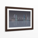 Reflexiones Nocturnas Del Horizonte De Nueva York - Fab Funky | Cuadro decorativo de Canvas Lab