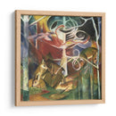 Ciervo en el bosque I - Franz Marc | Cuadro decorativo de Canvas Lab