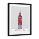 Londres Big Ben Union Jack - Fab Funky | Cuadro decorativo de Canvas Lab