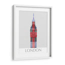 Londres Big Ben Union Jack - Fab Funky | Cuadro decorativo de Canvas Lab
