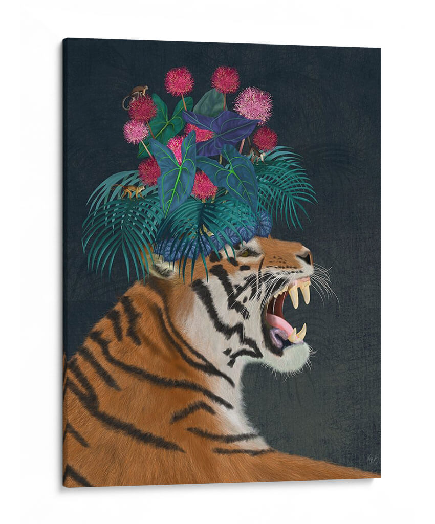 Casa Caliente Tigre 1 - Fab Funky | Cuadro decorativo de Canvas Lab