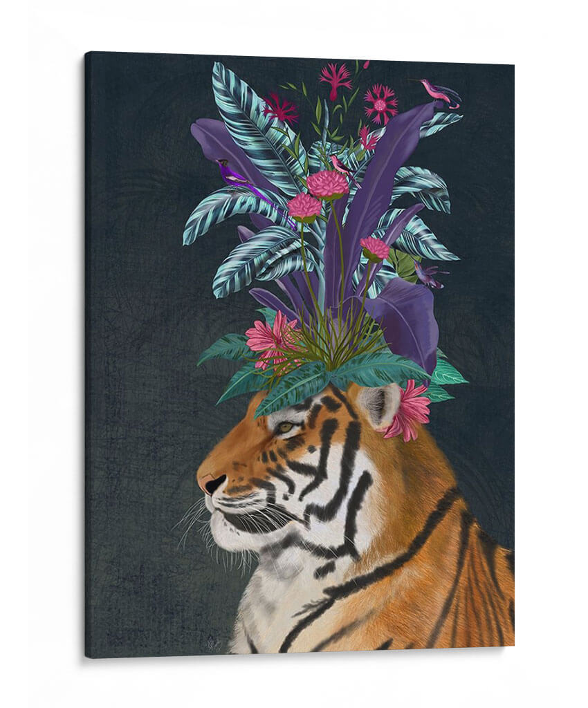 Casa Caliente Tigre 2 - Fab Funky | Cuadro decorativo de Canvas Lab