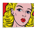 Rubia pop art | Cuadro decorativo de Canvas Lab