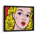 Rubia pop art | Cuadro decorativo de Canvas Lab