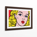 Rubia pop art | Cuadro decorativo de Canvas Lab