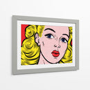 Rubia pop art | Cuadro decorativo de Canvas Lab