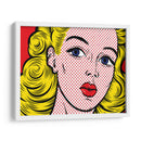 Rubia pop art | Cuadro decorativo de Canvas Lab