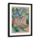 Ciervo rojo - Franz Marc | Cuadro decorativo de Canvas Lab