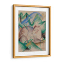 Ciervo rojo - Franz Marc | Cuadro decorativo de Canvas Lab