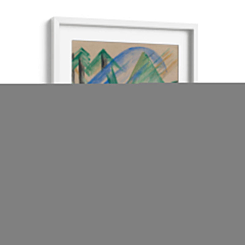 Ciervo rojo - Franz Marc | Cuadro decorativo de Canvas Lab