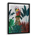 Leopardo Con Tocado - Fab Funky | Cuadro decorativo de Canvas Lab