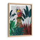 Leopardo Con Tocado - Fab Funky | Cuadro decorativo de Canvas Lab