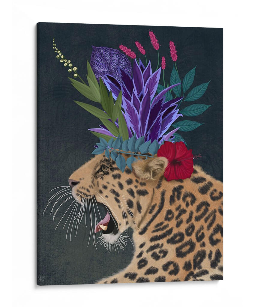 Casa Caliente Leopardo 2 - Fab Funky | Cuadro decorativo de Canvas Lab