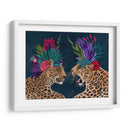 Leopardos De La Casa Caliente, Par, Oscuro - Fab Funky | Cuadro decorativo de Canvas Lab