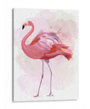 Fluffy Flamingo 1 - Fab Funky | Cuadro decorativo de Canvas Lab