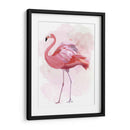 Fluffy Flamingo 1 - Fab Funky | Cuadro decorativo de Canvas Lab