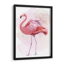 Fluffy Flamingo 1 - Fab Funky | Cuadro decorativo de Canvas Lab