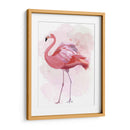 Fluffy Flamingo 1 - Fab Funky | Cuadro decorativo de Canvas Lab