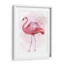 Fluffy Flamingo 1 - Fab Funky | Cuadro decorativo de Canvas Lab