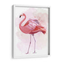 Fluffy Flamingo 1 - Fab Funky | Cuadro decorativo de Canvas Lab
