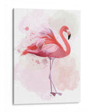 Fluffy Flamenco 2 - Fab Funky | Cuadro decorativo de Canvas Lab