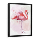 Fluffy Flamenco 2 - Fab Funky | Cuadro decorativo de Canvas Lab