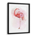 Fluffy Flamingo 3 - Fab Funky | Cuadro decorativo de Canvas Lab