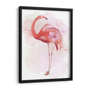 Fluffy Flamingo 3 - Fab Funky | Cuadro decorativo de Canvas Lab