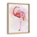 Fluffy Flamingo 3 - Fab Funky | Cuadro decorativo de Canvas Lab