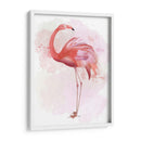 Fluffy Flamingo 3 - Fab Funky | Cuadro decorativo de Canvas Lab