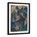 Dos caballos azules - Franz Marc | Cuadro decorativo de Canvas Lab
