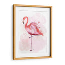Fluffy Flamingo 4 - Fab Funky | Cuadro decorativo de Canvas Lab