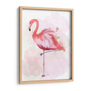 Fluffy Flamingo 4 - Fab Funky | Cuadro decorativo de Canvas Lab