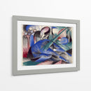 Caballo soñando - Franz Marc | Cuadro decorativo de Canvas Lab