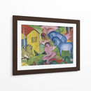 El sueño - Franz Marc | Cuadro decorativo de Canvas Lab