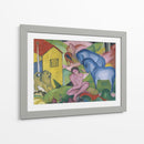 El sueño - Franz Marc | Cuadro decorativo de Canvas Lab