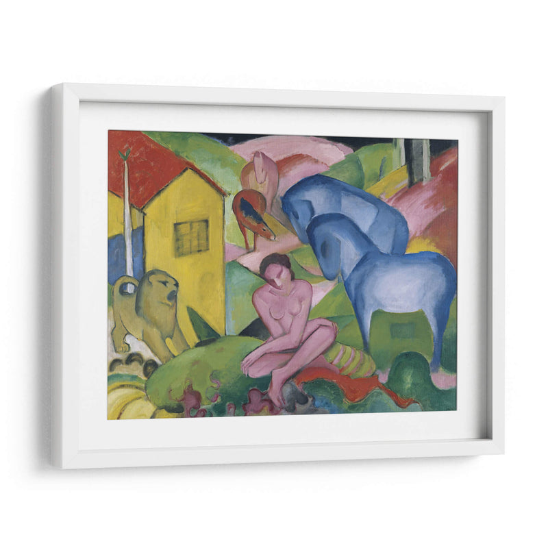 El sueño - Franz Marc | Cuadro decorativo de Canvas Lab