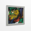 El tigre - Franz Marc | Cuadro decorativo de Canvas Lab