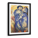 La torre de caballos azules - Franz Marc | Cuadro decorativo de Canvas Lab