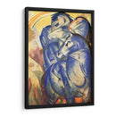 La torre de caballos azules - Franz Marc | Cuadro decorativo de Canvas Lab