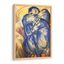 La torre de caballos azules - Franz Marc | Cuadro decorativo de Canvas Lab