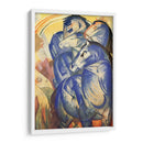 La torre de caballos azules - Franz Marc | Cuadro decorativo de Canvas Lab