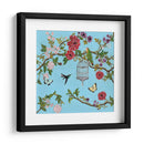 Pájaro Canción Chinoiserie I - Naomi McCavitt | Cuadro decorativo de Canvas Lab