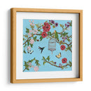 Pájaro Canción Chinoiserie I - Naomi McCavitt | Cuadro decorativo de Canvas Lab