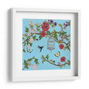Pájaro Canción Chinoiserie I - Naomi McCavitt | Cuadro decorativo de Canvas Lab